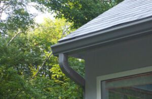 residential rain gutter