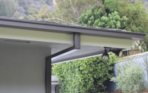 residential rain gutter