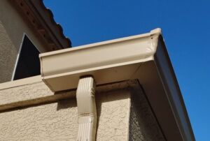 Seamless rain gutters