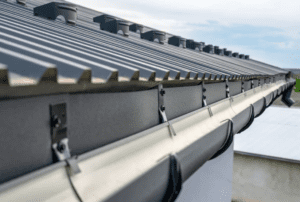 install rain gutter